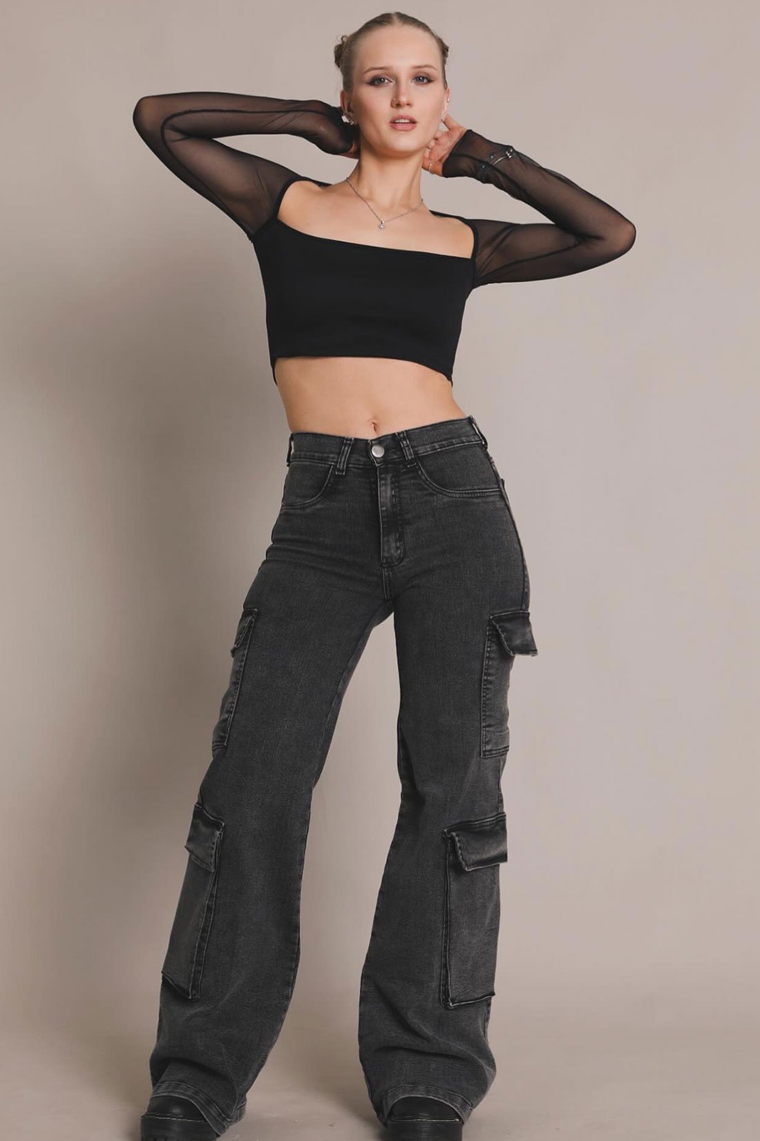 PANTALON CARGO DOBLE BOLSILLO