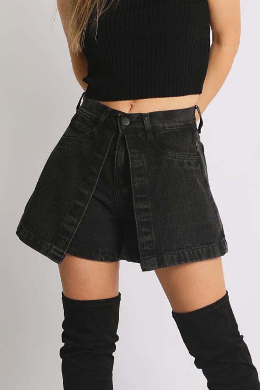 SHORT POLLERA